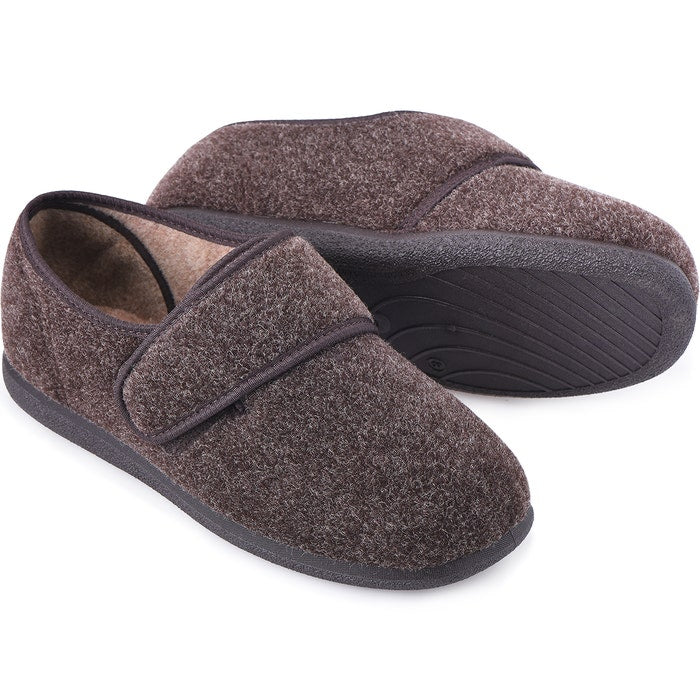 CosyFeet Richie - 3H Mens Extra Roomy Slippers - Ireland