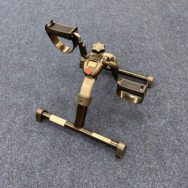 Digital Folding Pedal Exerciser Grey