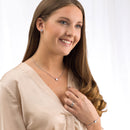 SILVER TITANIUM Brilliance Puck 8 mm, Crystal- Skin Friendly Earrings Ireland