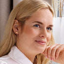 GOLDEN TITANIUM Butterfly 8 mm - Skin Friendly Earrings Ireland