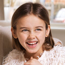 GOLDEN TITANIUM Butterfly 8 mm - Skin Friendly Earrings Ireland