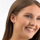 SILVER TITANIUM Bezel 3 mm - Skin Friendly Earrings Ireland