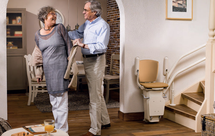 Curved Stairlift by Medical Mobility Kerry