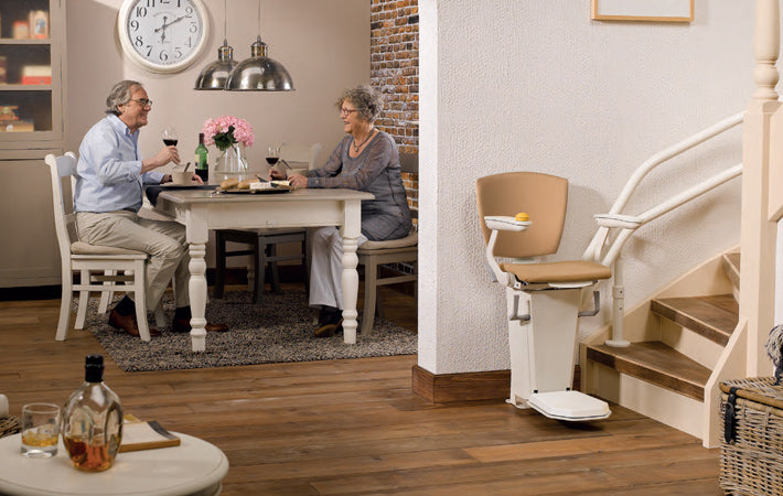 Curved Stairlift by Medical Mobility Kerry