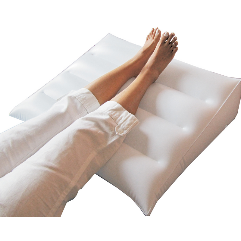Inflatable Leg Rest Cushion with pump